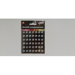 Dżety kryształki mieniące się samoprzylepne