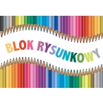 Blok rysunkowy A4 20 kartek TOP