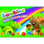 Blok rysunkowy A4 20k Bambino