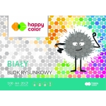 Blok rysunkowy A4 20k biały Happy-Color