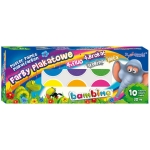 Farby plakatowe 10 kolorów 20ml Bambino