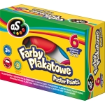 Farby plakatowe Astra AS 6 kolorów 20ml