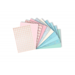 Blok A4 effect Delicate Happy Color brokatowy dekoracyjny 10 kartek