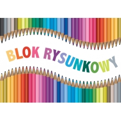 Blok rysunkowy A4 20 kartek TOP