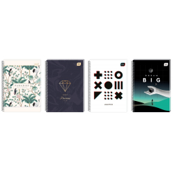 Kołonotatnik A5 100 kartek miękka okładka Interdruk