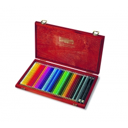 Kredka Polycolor 36 kolorów Koh-i-noor w drewnianej kasetce