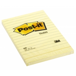 Notes samoprzylepny 102x152 linia 100 kartek Post-it