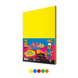 Papier ksero A4 80g intensywne kolory 100 kartek