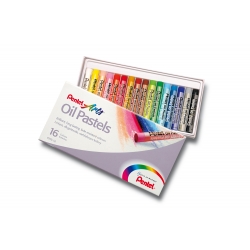 Pastele olejne PHN 16 kolorów Pentel