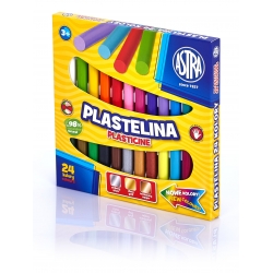 Plastelina Astra 24 kolorów