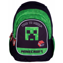 Plecak MINECRAFT usztywniany Time to mine AB330 oryginał Astra