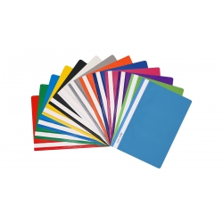 Skoroszyt A4 plastikowy twardy Biurfol kolor