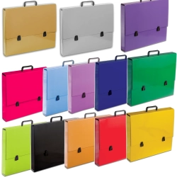 Teczka A3 z rączką okleina kolor grzbiet 5,5cm Penmate