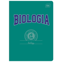 Zeszyt tematyczny A5 60 kratka biologia Hybrid Interdruk