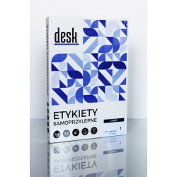 Etykieta papier samoprzylepny A4 210x297 Desk