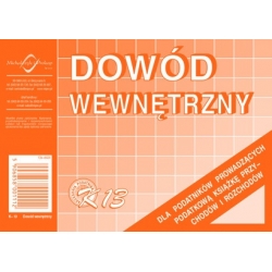 Dowód wewnętrzny A6 K13