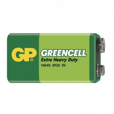 Bateria GP greencell 9V 6f22