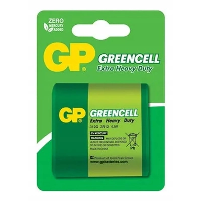 Bateria płaska GP 3R12 greencell 312G U1 4,5V