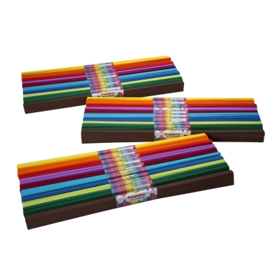 Bibuła marszczona kolorowa długa 50x200cm Happy-Color 10 sztuk kolor