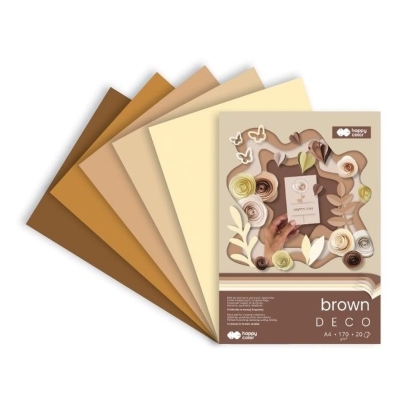 Blok deco A4 170g 20k Happy-Color kolor do wyboru