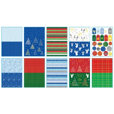 Blok z motywami A4 10 kartek Christmas