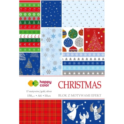 Blok z motywami A4 10 kartek Christmas