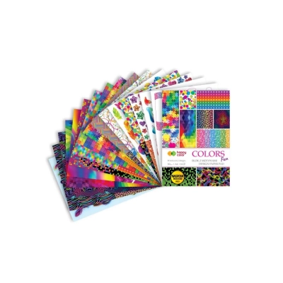 Blok z motywami A4 16 kartek Colors Fun