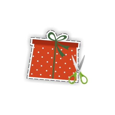 Choinka magnetyczna z piernikami i prezentami zestaw kreatywny