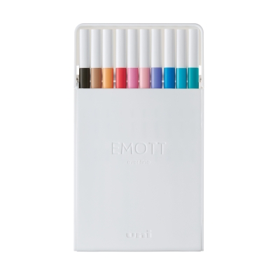 Cienkopisy Emott komplet 10 sztuk pastel No2 Zentangle i Journaling
