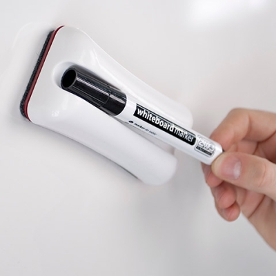 Czyścik do tablic 2x3 na wymienne wkłady Duo marker AS125