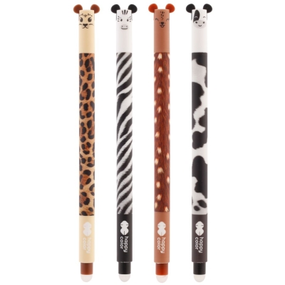 Długopis wymazywalny Happy-color Uszaki Furry Safari