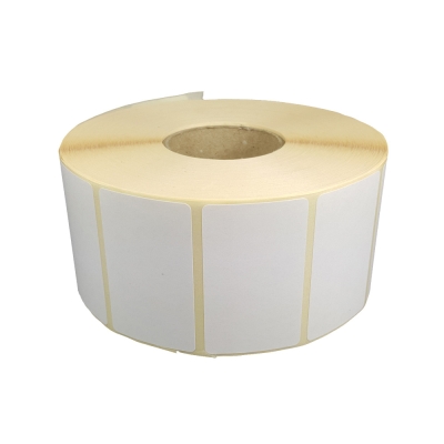 Etykieta do Zebry termotransferowa naklejki 80x30mm 2000 sztuk średnica 40mm