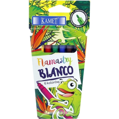 Flamaster Kamet Bianco 6 kolorów