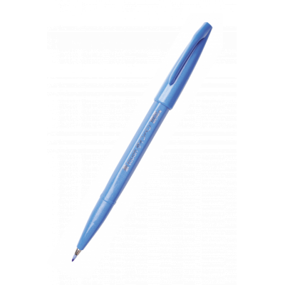 Flamaster pędzelkowy artystyczny Pentel touch brush pen 6 sztuk