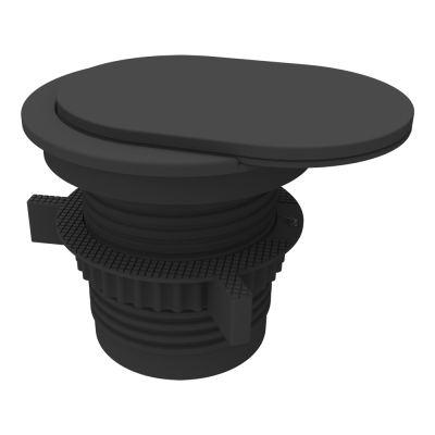 Gniazdo zasilające Power Spot Fellowes Typ E czarne