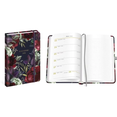 Kalendarz książkowy B5 192K metallic Savage 2026 Interdruk