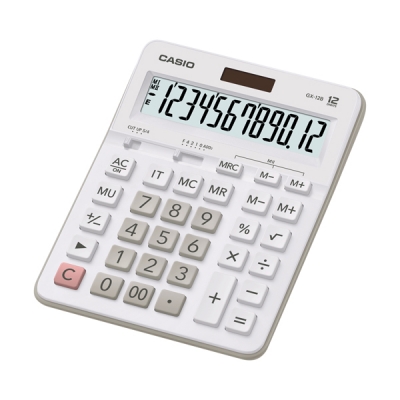 Kalkulator Casio GX 12 biały