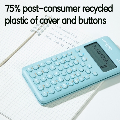 Kalkulator Naukowy zielony D240 Longreen Deli