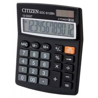 Kalkulator kieszonkowy Citizen SDC-812B 8 cyfrowy