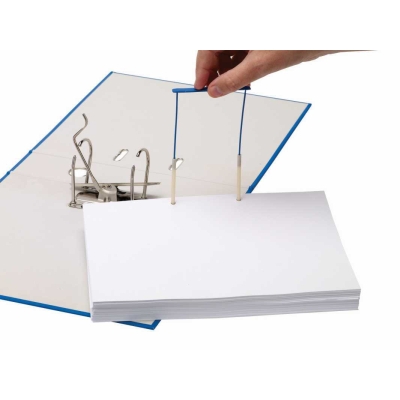 Klipsy archiwizacyjne pro clip do akt zaczep niebieski 50 sztuk