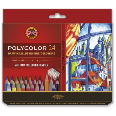 Kredki Polycolor 24 kolorów Koh-i-noor