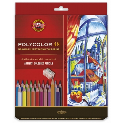 Kredki Polycolor 48 kolorów Koh-i-noor