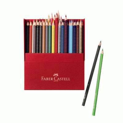 Kredki ołówkowe 36 kolorów grip 2001 Faber Castell