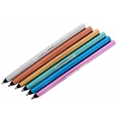 Kredki ołówkowe Colorino jumbo metaliczne 6 kolorów