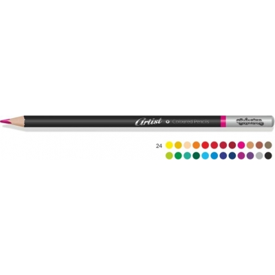 Kredki ołówkowe Artist Colorino 24 kolorów dużo pigmentu