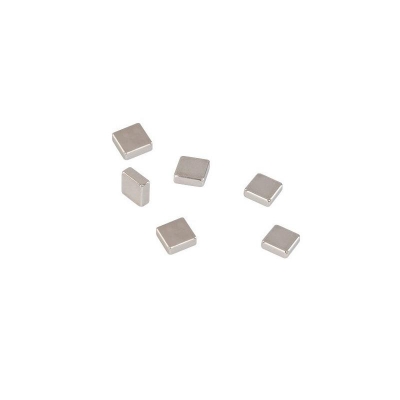 Magnes bardzo mocny srebrny kwadratowy AM150 6 sztuk 2x3
