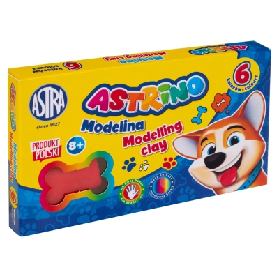 Modelina 6 kolorów Astrino