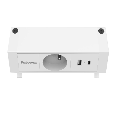 Moduł zasilający Power Desk Fellowes Typ E biały