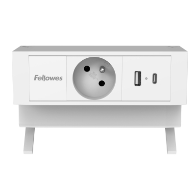 Moduł zasilający Power Desk Fellowes Typ E biały