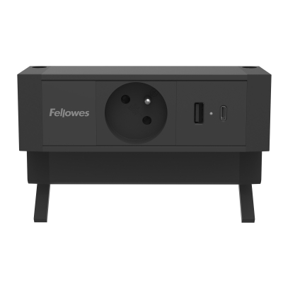 Moduł zasilający Power Desk Fellowes Typ E czarny